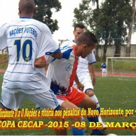 15ª COPA CECAP 2015 - NOVE DE JULHO É O CAMPEÃO DA COPA CECAP 2015 - 