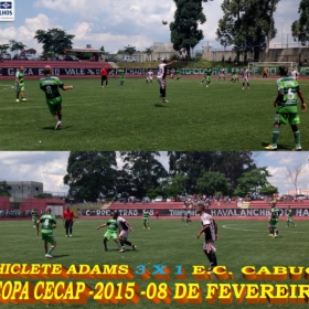 15ª COPA CECAP 2015 - NOVE DE JULHO É O CAMPEÃO DA COPA CECAP 2015 - 