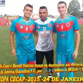 15ª COPA CECAP 2015 - NOVE DE JULHO É O CAMPEÃO DA COPA CECAP 2015 - 