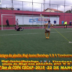 15ª COPA CECAP 2015 - NOVE DE JULHO É O CAMPEÃO DA COPA CECAP 2015 - 