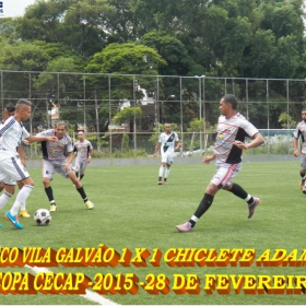 15ª COPA CECAP 2015 - NOVE DE JULHO É O CAMPEÃO DA COPA CECAP 2015 - 