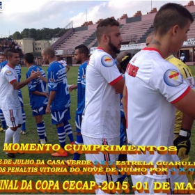 15ª COPA CECAP 2015 - NOVE DE JULHO É O CAMPEÃO DA COPA CECAP 2015 - 