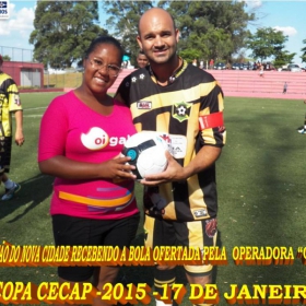 15ª COPA CECAP 2015 - NOVE DE JULHO É O CAMPEÃO DA COPA CECAP 2015 - 