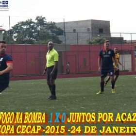 15ª COPA CECAP 2015 - NOVE DE JULHO É O CAMPEÃO DA COPA CECAP 2015 - 