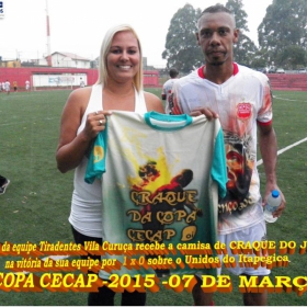 15ª COPA CECAP 2015 - NOVE DE JULHO É O CAMPEÃO DA COPA CECAP 2015 - 