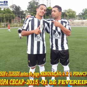 15ª COPA CECAP 2015 - NOVE DE JULHO É O CAMPEÃO DA COPA CECAP 2015 - 