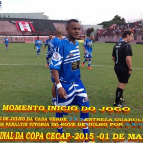 15ª COPA CECAP 2015 - NOVE DE JULHO É O CAMPEÃO DA COPA CECAP 2015 - 