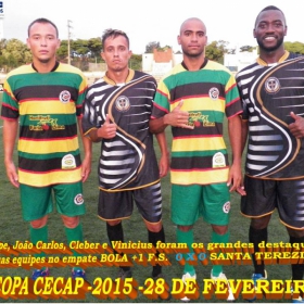 15ª COPA CECAP 2015 - NOVE DE JULHO É O CAMPEÃO DA COPA CECAP 2015 - 