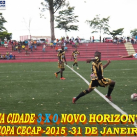 15ª COPA CECAP 2015 - NOVE DE JULHO É O CAMPEÃO DA COPA CECAP 2015 - 