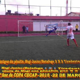 15ª COPA CECAP 2015 - NOVE DE JULHO É O CAMPEÃO DA COPA CECAP 2015 - 