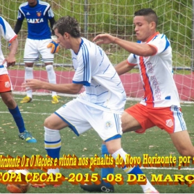 15ª COPA CECAP 2015 - NOVE DE JULHO É O CAMPEÃO DA COPA CECAP 2015 - 