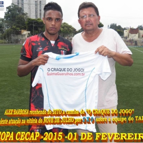 15ª COPA CECAP 2015 - NOVE DE JULHO É O CAMPEÃO DA COPA CECAP 2015 - 
