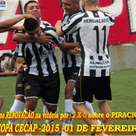 15ª COPA CECAP 2015 - NOVE DE JULHO É O CAMPEÃO DA COPA CECAP 2015 - 