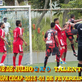 15ª COPA CECAP 2015 - NOVE DE JULHO É O CAMPEÃO DA COPA CECAP 2015 - 