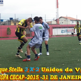 15ª COPA CECAP 2015 - NOVE DE JULHO É O CAMPEÃO DA COPA CECAP 2015 - 