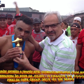 15ª COPA CECAP 2015 - NOVE DE JULHO É O CAMPEÃO DA COPA CECAP 2015 - 