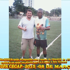 15ª COPA CECAP 2015 - NOVE DE JULHO É O CAMPEÃO DA COPA CECAP 2015 - 