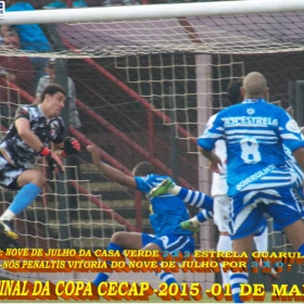 15ª COPA CECAP 2015 - NOVE DE JULHO É O CAMPEÃO DA COPA CECAP 2015 - 