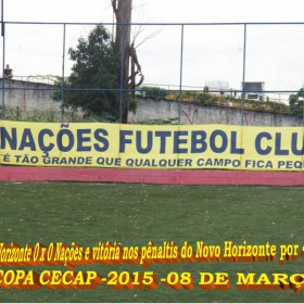 15ª COPA CECAP 2015 - NOVE DE JULHO É O CAMPEÃO DA COPA CECAP 2015 - 