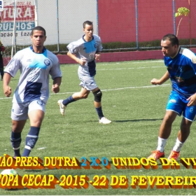 15ª COPA CECAP 2015 - NOVE DE JULHO É O CAMPEÃO DA COPA CECAP 2015 - 