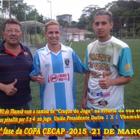 15ª COPA CECAP 2015 - NOVE DE JULHO É O CAMPEÃO DA COPA CECAP 2015 - 
