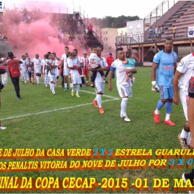 15ª COPA CECAP 2015 - NOVE DE JULHO É O CAMPEÃO DA COPA CECAP 2015 - 