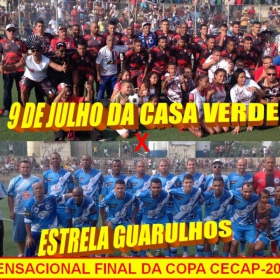 15ª COPA CECAP 2015 - NOVE DE JULHO É O CAMPEÃO DA COPA CECAP 2015 - 