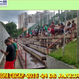 15ª COPA CECAP 2015 - NOVE DE JULHO É O CAMPEÃO DA COPA CECAP 2015 - 