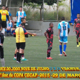 15ª COPA CECAP 2015 - NOVE DE JULHO É O CAMPEÃO DA COPA CECAP 2015 - 