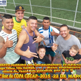 15ª COPA CECAP 2015 - NOVE DE JULHO É O CAMPEÃO DA COPA CECAP 2015 - 