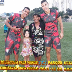 15ª COPA CECAP 2015 - NOVE DE JULHO É O CAMPEÃO DA COPA CECAP 2015 - 