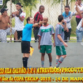 15ª COPA CECAP 2015 - NOVE DE JULHO É O CAMPEÃO DA COPA CECAP 2015 - 