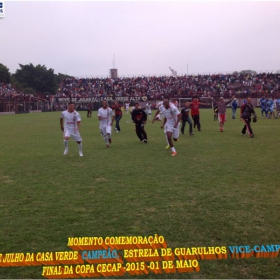 15ª COPA CECAP 2015 - NOVE DE JULHO É O CAMPEÃO DA COPA CECAP 2015 - 