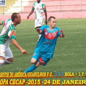 15ª COPA CECAP 2015 - NOVE DE JULHO É O CAMPEÃO DA COPA CECAP 2015 - 