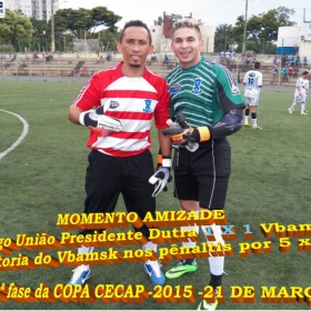 15ª COPA CECAP 2015 - NOVE DE JULHO É O CAMPEÃO DA COPA CECAP 2015 - 