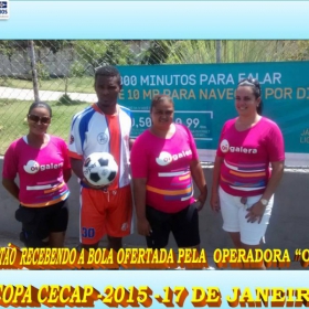 15ª COPA CECAP 2015 - NOVE DE JULHO É O CAMPEÃO DA COPA CECAP 2015 - 