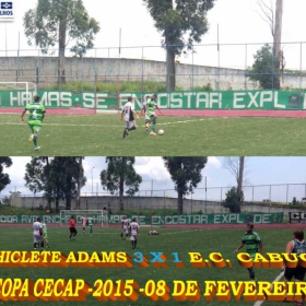 15ª COPA CECAP 2015 - NOVE DE JULHO É O CAMPEÃO DA COPA CECAP 2015 - 