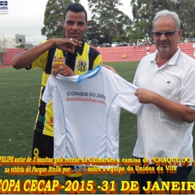 15ª COPA CECAP 2015 - NOVE DE JULHO É O CAMPEÃO DA COPA CECAP 2015 - 