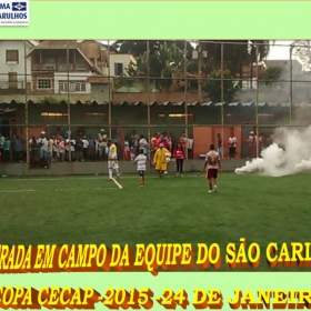 15ª COPA CECAP 2015 - NOVE DE JULHO É O CAMPEÃO DA COPA CECAP 2015 - 