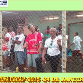 15ª COPA CECAP 2015 - NOVE DE JULHO É O CAMPEÃO DA COPA CECAP 2015 - 