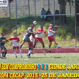 15ª COPA CECAP 2015 - NOVE DE JULHO É O CAMPEÃO DA COPA CECAP 2015 - 