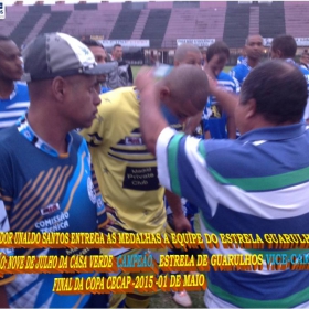 15ª COPA CECAP 2015 - NOVE DE JULHO É O CAMPEÃO DA COPA CECAP 2015 - 