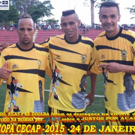 15ª COPA CECAP 2015 - NOVE DE JULHO É O CAMPEÃO DA COPA CECAP 2015 - 