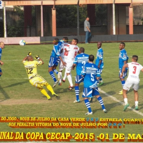 15ª COPA CECAP 2015 - NOVE DE JULHO É O CAMPEÃO DA COPA CECAP 2015 - 
