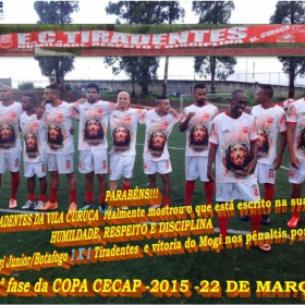 15ª COPA CECAP 2015 - NOVE DE JULHO É O CAMPEÃO DA COPA CECAP 2015 - 