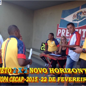 15ª COPA CECAP 2015 - NOVE DE JULHO É O CAMPEÃO DA COPA CECAP 2015 - 