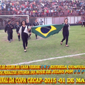 15ª COPA CECAP 2015 - NOVE DE JULHO É O CAMPEÃO DA COPA CECAP 2015 - 