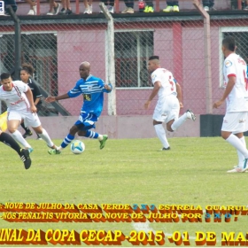 15ª COPA CECAP 2015 - NOVE DE JULHO É O CAMPEÃO DA COPA CECAP 2015 - 