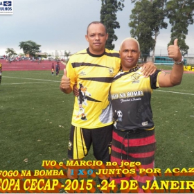 15ª COPA CECAP 2015 - NOVE DE JULHO É O CAMPEÃO DA COPA CECAP 2015 - 