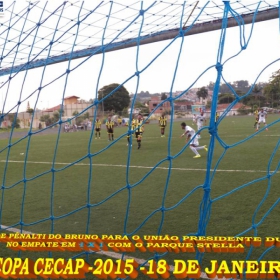15ª COPA CECAP 2015 - NOVE DE JULHO É O CAMPEÃO DA COPA CECAP 2015 - 